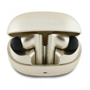 Guess Wireless Earbuds Capsule Printed Logo GUTWST88MCTGD In-Ear Bluetooth TWS zlatá
