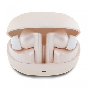 Guess Wireless Earbuds Capsule Printed Logo GUTWST88MCTGP In-Ear Bluetooth TWS růžová