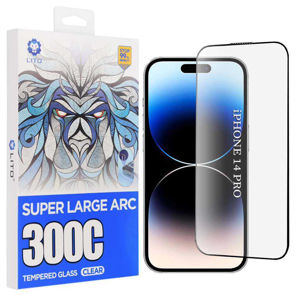 Levně Pouzdro Lito D+ Max 300C iPhone 14 Pro průhledné