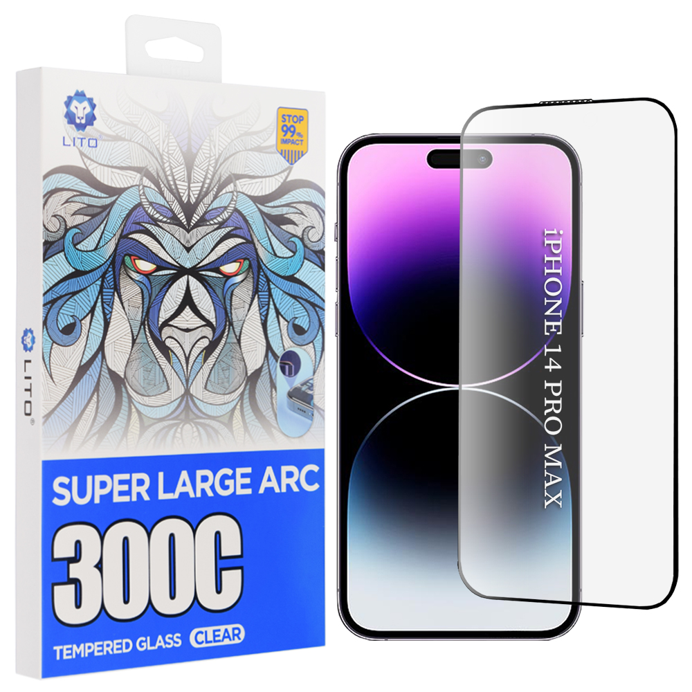 Levně Pouzdro Lito D+ Max 300C pro iPhone 14 Pro Max průhledné