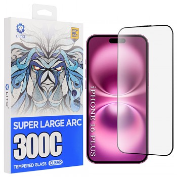 Kryt Lito D+ Max 300C pro iPhone 16 Plus průhledný