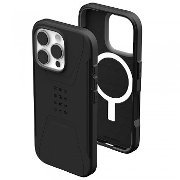 UAG Civilian MagSafe pro iPhone 16 Pro Max černý