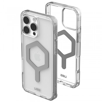 UAG Plyo MagSafe pro iPhone 16 Pro Max v ledově stříbrné