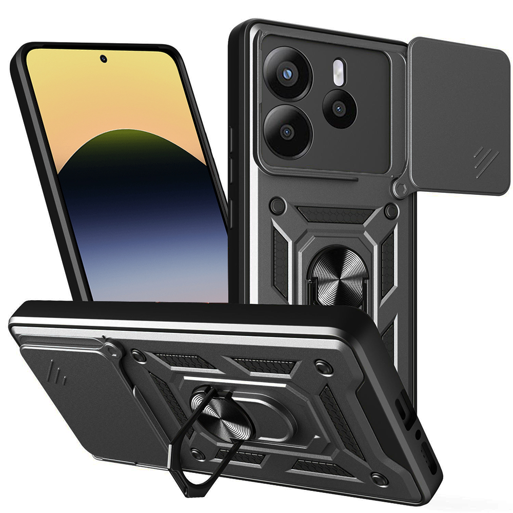 Levně Pouzdro Techsuit CamShield Series pro Xiaomi Redmi Note 14 5G černé