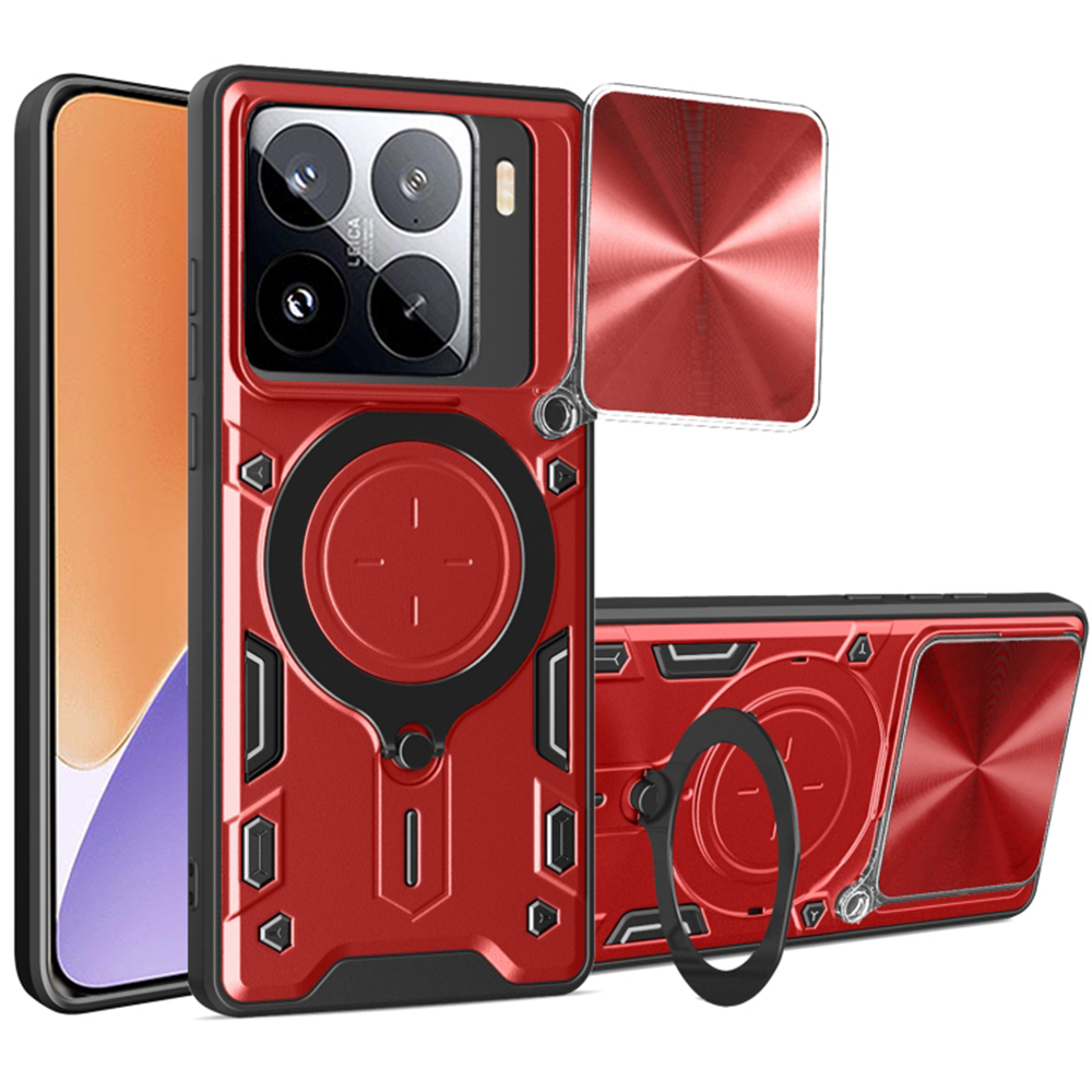 Levně Techsuit CamGuard Pro Xiaomi 15 červená