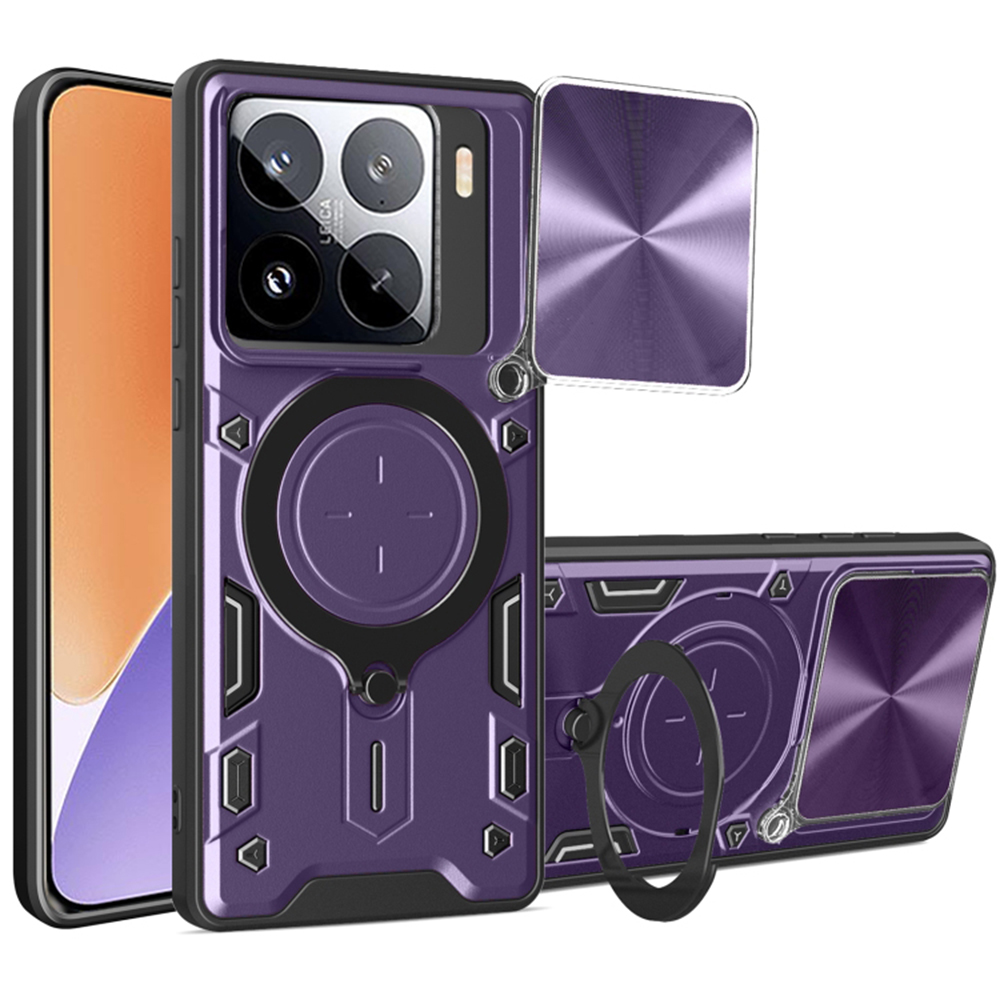 Levně Ochranný obal Techsuit CamGuard Pro Xiaomi 15 fialový