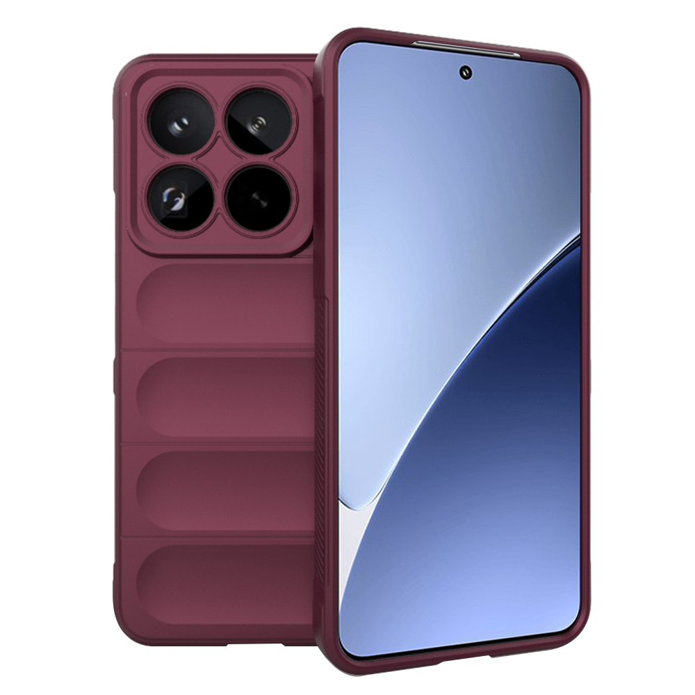 Levně Ochranný kryt Techsuit Magic Shield pro Xiaomi 15 Pro v barvě bordó
