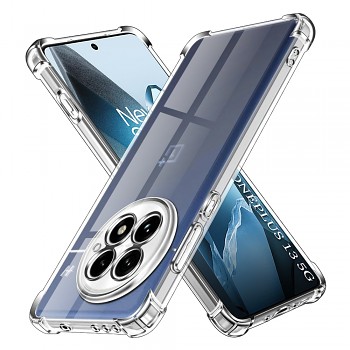 Techsuit Shockproof průhledný silikonový obal OnePlus 13 průhledný