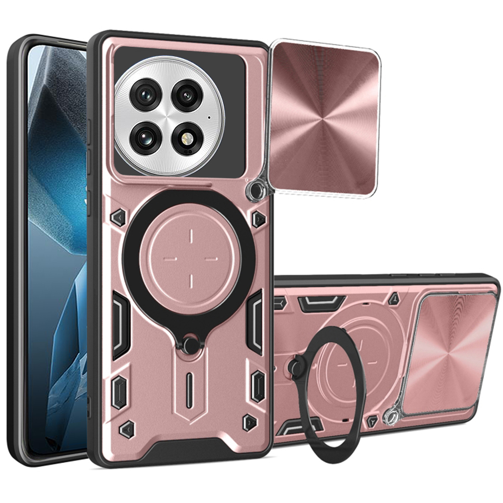 Levně Techsuit CamGuard Pro OnePlus 13 růžové zlato