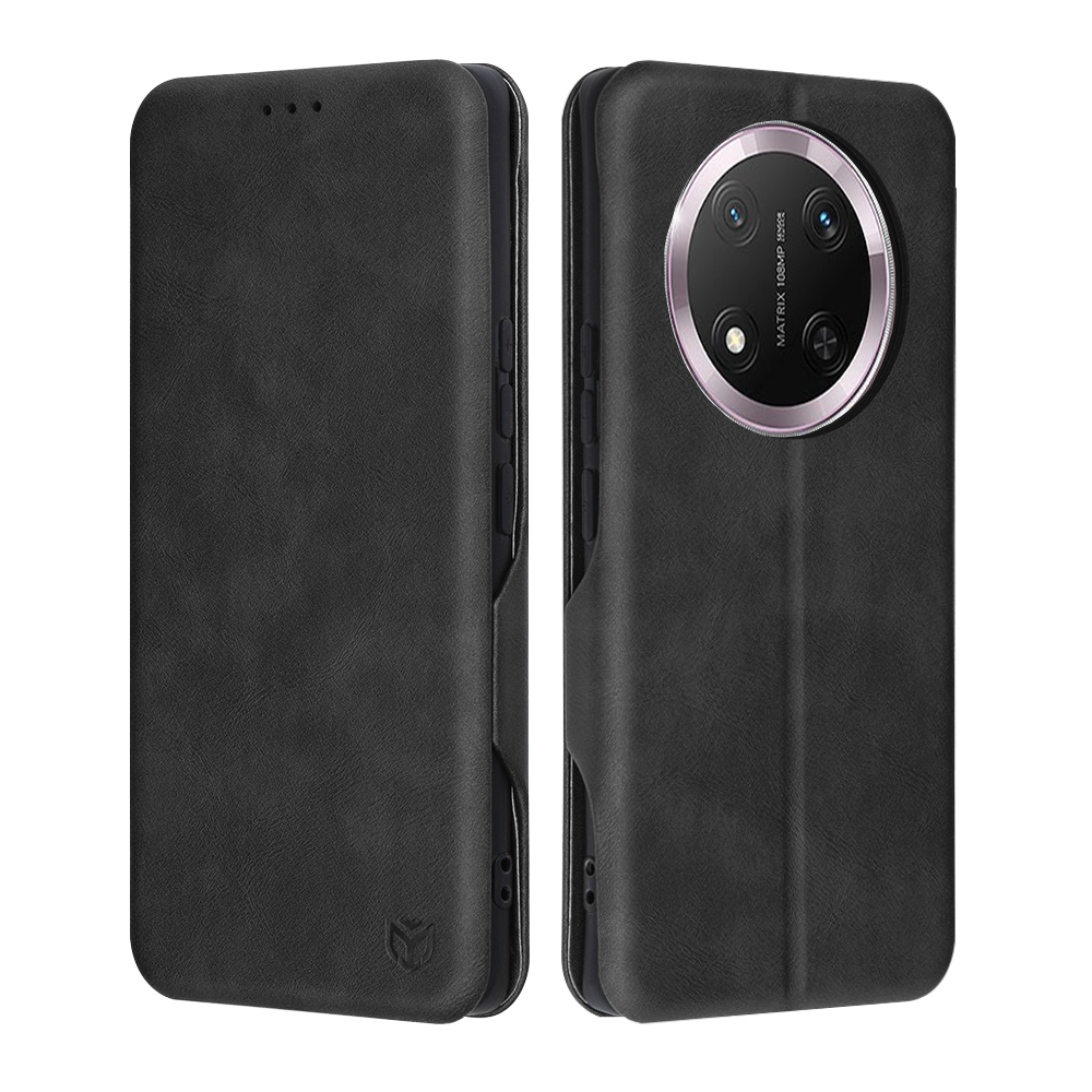 Levně Pouzdro na peněženku Techsuit Safe Wallet Plus Honor Magic7 Lite X9c černé