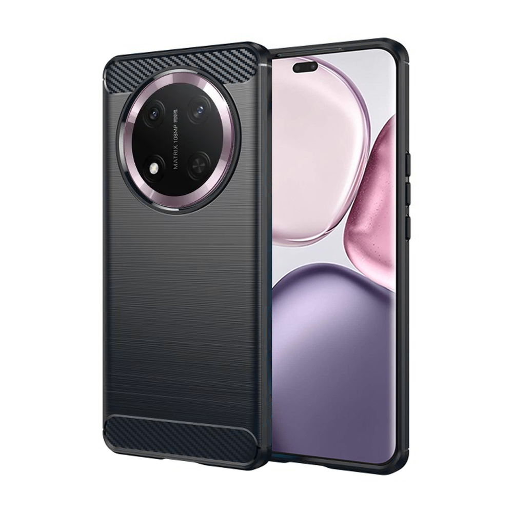 Levně Pouzdro Techsuit Carbon Silicone pro Honor Magic7 Lite X9c černé