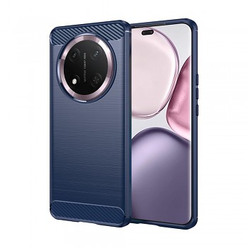 Pouzdro Techsuit Carbon Silicone pro Honor Magic7 Lite / X9c modré