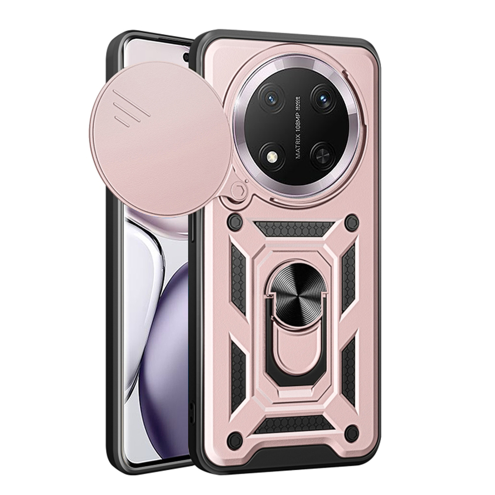 Levně Techsuit CamShield Series Honor Magic7 Lite X9c růžově zlatý
