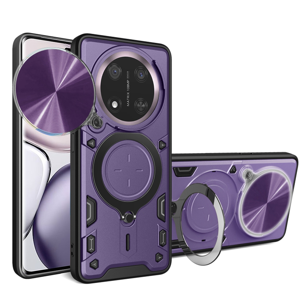 Levně Pouzdro Techsuit CamGuard Pro pro Honor Magic7 Lite X9c fialové