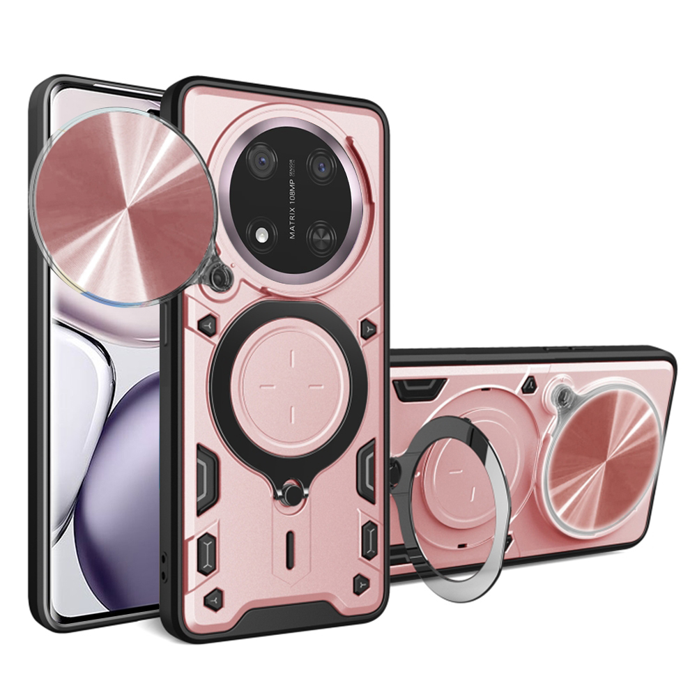 Levně Pouzdro Techsuit CamGuard Pro pro Honor Magic7 Lite X9c růžově zlaté