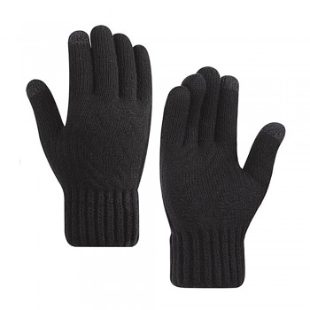 Techsuit Gloves ST0015 z alpaka vlny velikost 21 cm černé