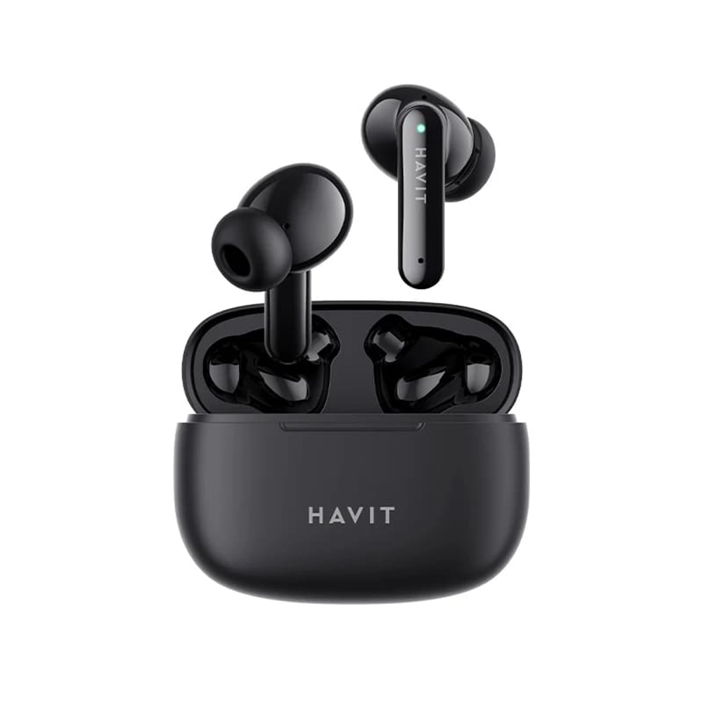 Havit bezdrátová sluchátka TW967 Pro s mikrofonem Bluetooth 5.3 černá