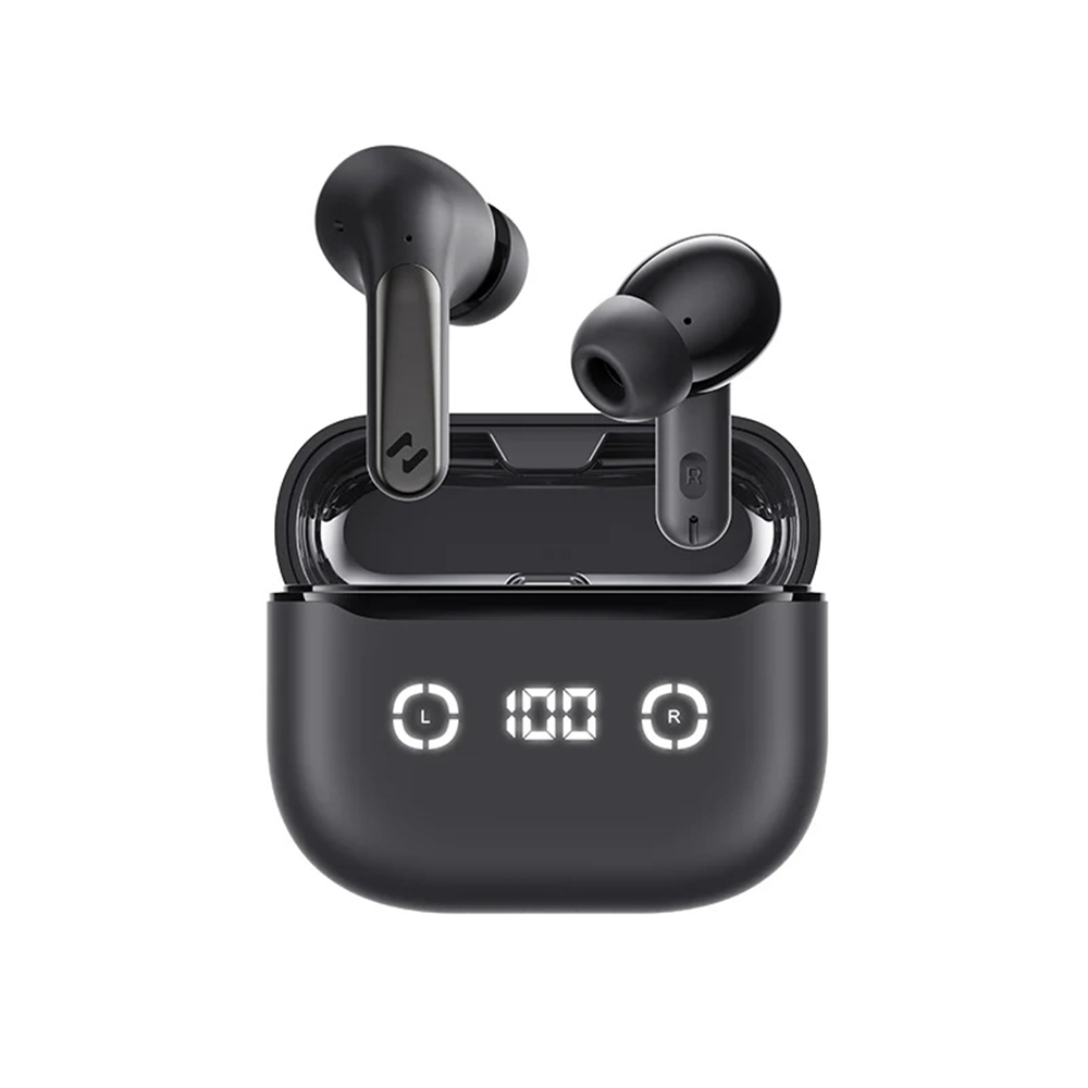 Havit bezdrátová sluchátka TW984 Bluetooth 5.4 ANC digitální displej černá