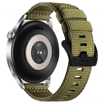 Techsuit řemínek 22mm pro Samsung Galaxy Watch Huawei Watch zelená dew