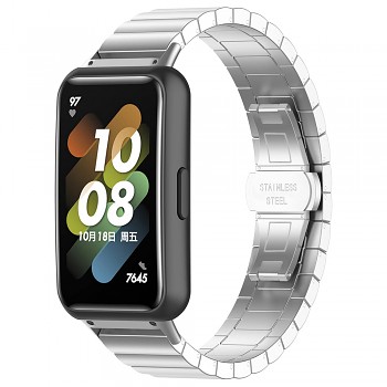 Řemínek Techsuit QuickFit 26mm pro Garmin Fenix 3 5X 6X 7X stříbrný