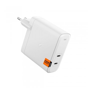 Nabíječka Spigen Arcstation Pro 1402 rychlé nabíjení 2x USB-C GaN 140W bílá