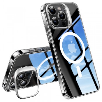 Torras Lstand MagSafe iPhone 15 Pro průhledný