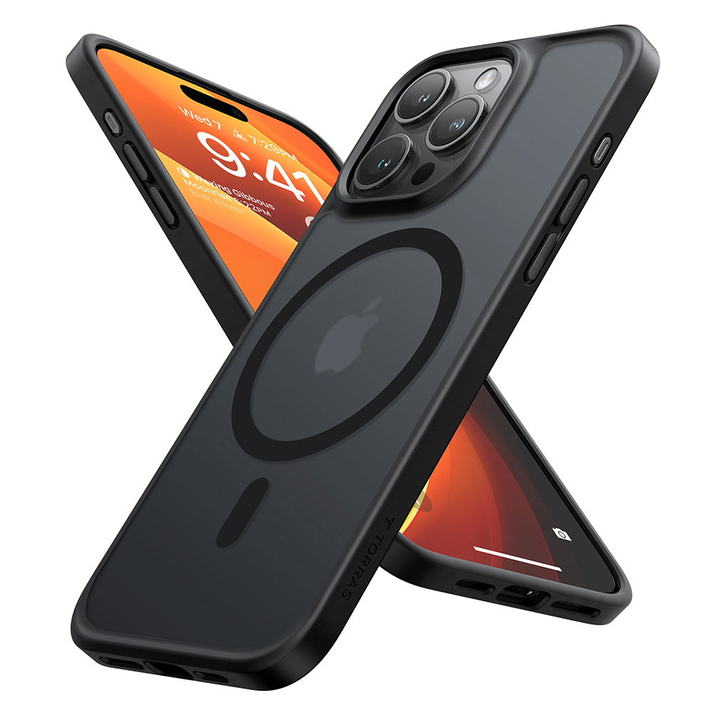 Levně Torras Guardian Magnetic Series iPhone 15 Pro černý