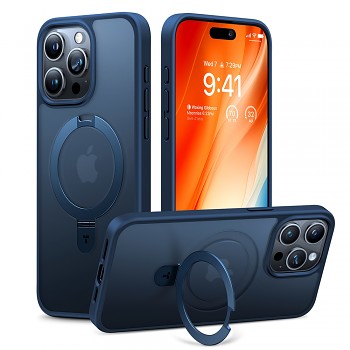 Torras Ostand MagSafe Series iPhone 15 Pro Max námořnická modrá