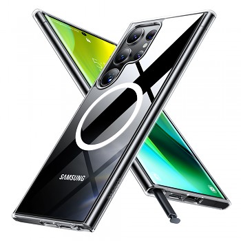 Torras Diamond MagSafe Series Samsung Galaxy S24 Ultra průhledný