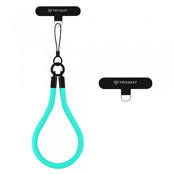 Techsuit Rope popruh na zápěstí RWS2-70 pro telefony karibské moře