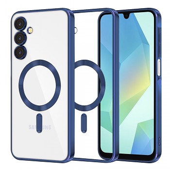 Techsuit Luxury Crystal MagSafe pro Samsung Galaxy A16 4G / A16 5G tmavě modrá