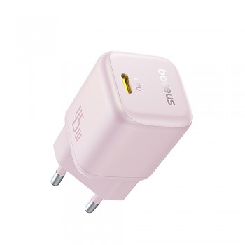 Nabíječka Baseus Wall Charger PicoGo 45W USB-C růžová