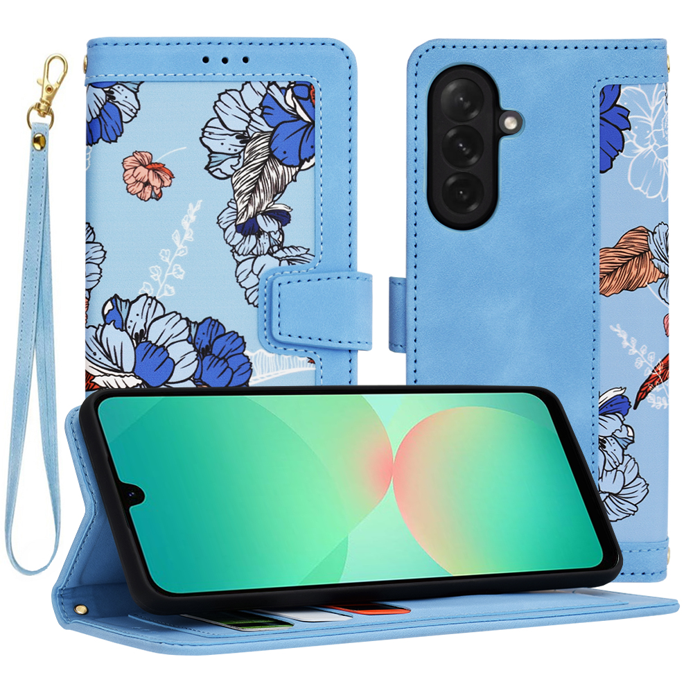 Levně Techsuit FlipCraft pro Samsung Galaxy A26 5G v živé modré