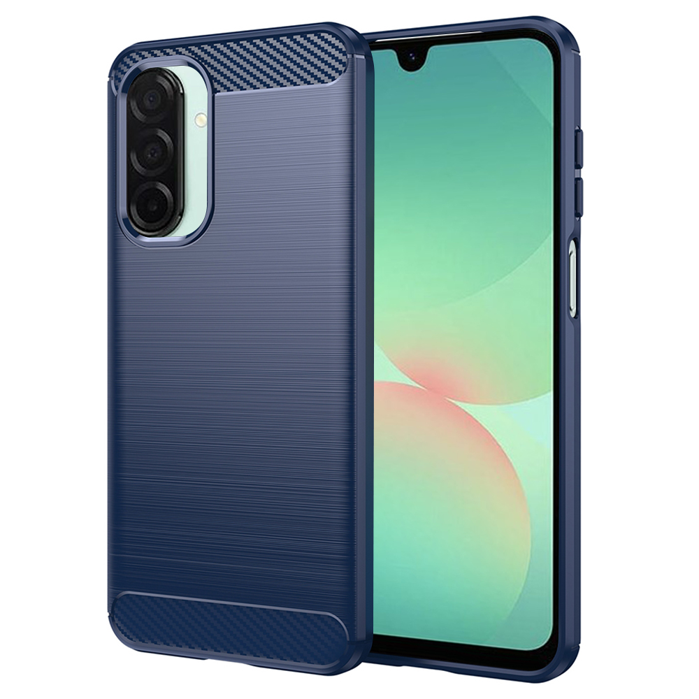Levně Techsuit Carbon Silicone pro Samsung Galaxy A26 5G modrý