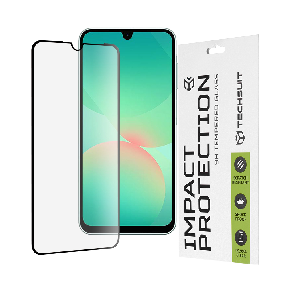 Levně Ochranné sklo Techsuit 111D pro Samsung Galaxy A26 5G černé