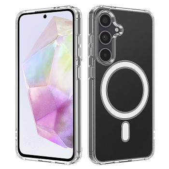 Techsuit MagSafe Pro pro Samsung Galaxy A35 5G průhledný