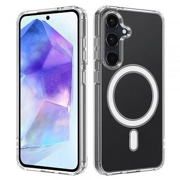 Techsuit MagSafe Pro pro Samsung Galaxy A55 5G průhledný