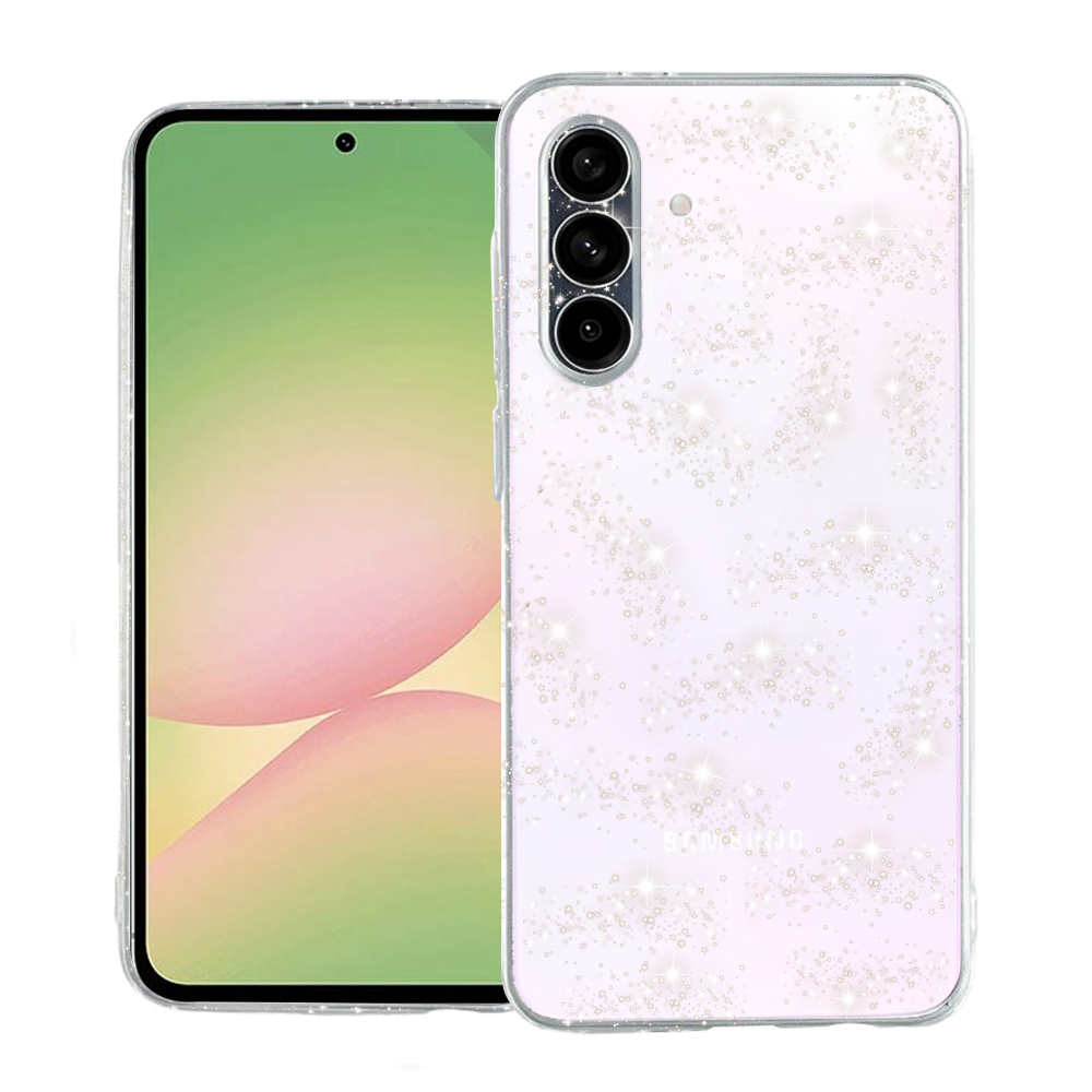 Levně Techsuit SparkleSkin Series Samsung Galaxy A56 5G průhledný obal