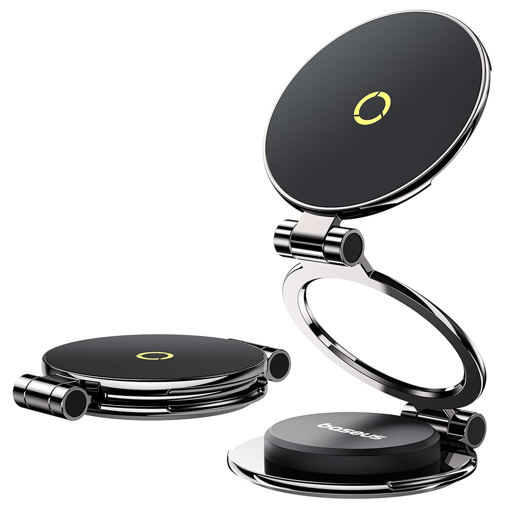 Baseus Car Holder MagPro Series II na palubní desku magnetický držák 360° skládací kosmická černá