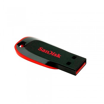 SanDisk Memory Stick USB 2.0 FlashDrive 16GB černá červená