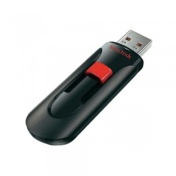 SanDisk Memory Stick USB 2.0 FlashDrive 128GB černá červená