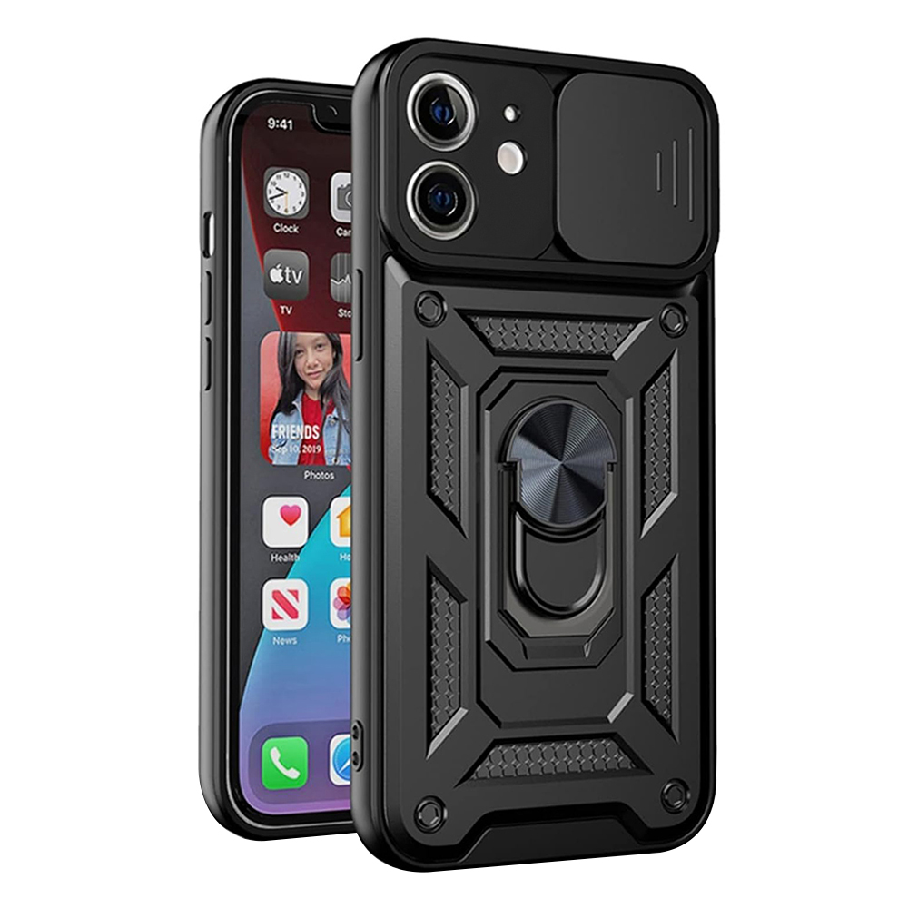 Levně Techsuit CamShield Series pouzdro pro iPhone 12 mini černé
