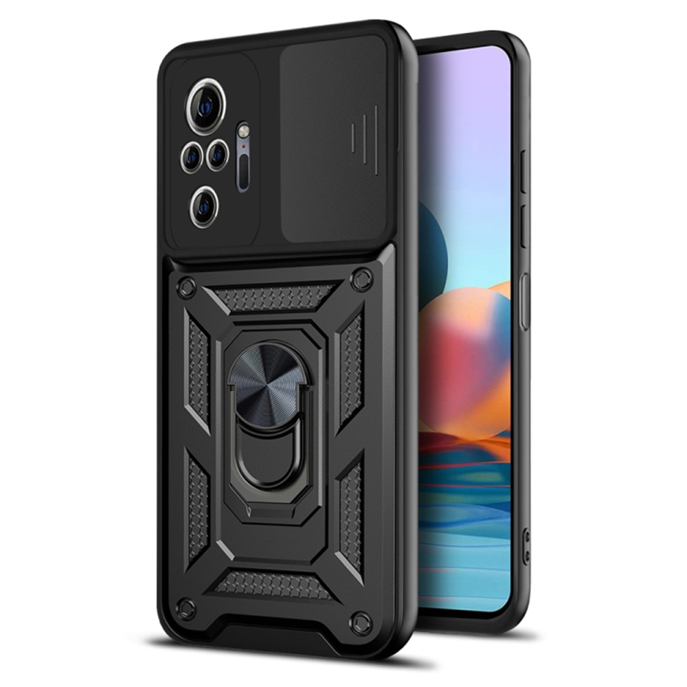 Levně Techsuit CamShield Series pro Xiaomi Redmi Note 10 Pro/Max černá