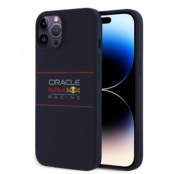 Red Bull Racing silikonové pouzdro logo MagSafe iPhone 14 Pro námořnická modrá