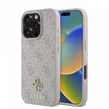 Guess Hardcase 4G Classic MagSafe iPhone 16 Pro Max růžová