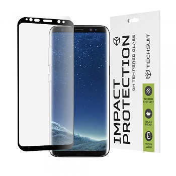 Ochranné sklo Techsuit 111D pro Samsung Galaxy S8 černé