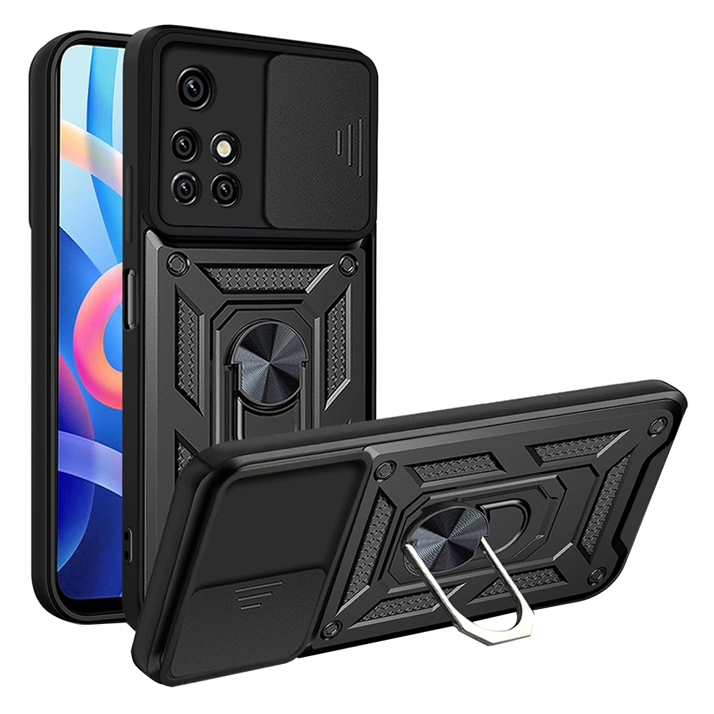 Levně Pouzdro Techsuit CamShield Series pro Xiaomi Redmi 10 2021/2022 černé