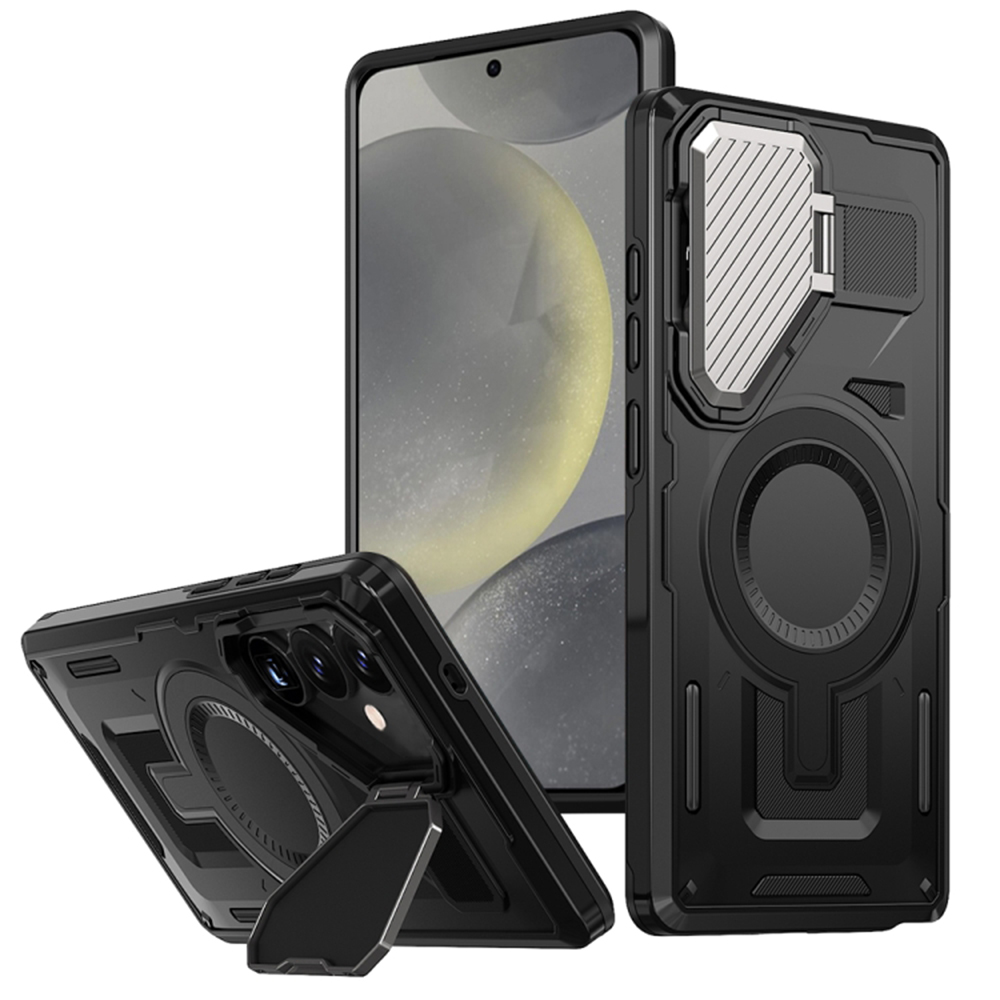 Levně Techsuit CamVault MagSafe pro Samsung Galaxy S24 S25 černá