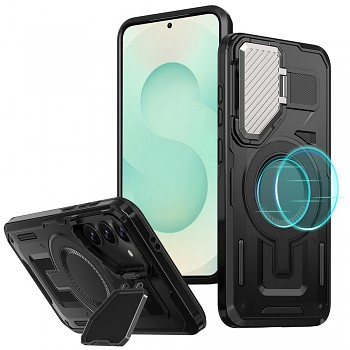 Techsuit CamVault MagSafe pro Samsung Galaxy S25 Plus černá
