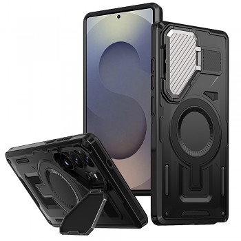 Pouzdro Techsuit CamVault MagSafe pro Samsung Galaxy S25 Ultra černé